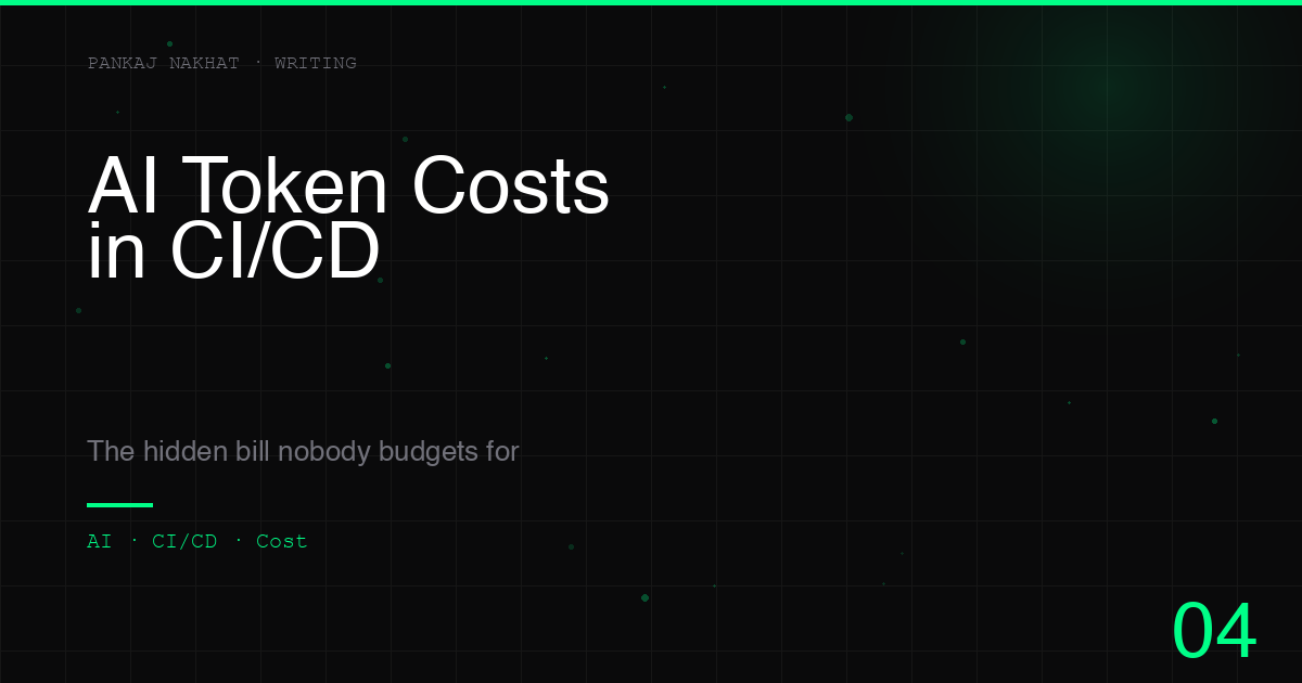 AI Token Costs in CI/CD